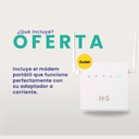 Outlet Módem Portátil 3G/4G