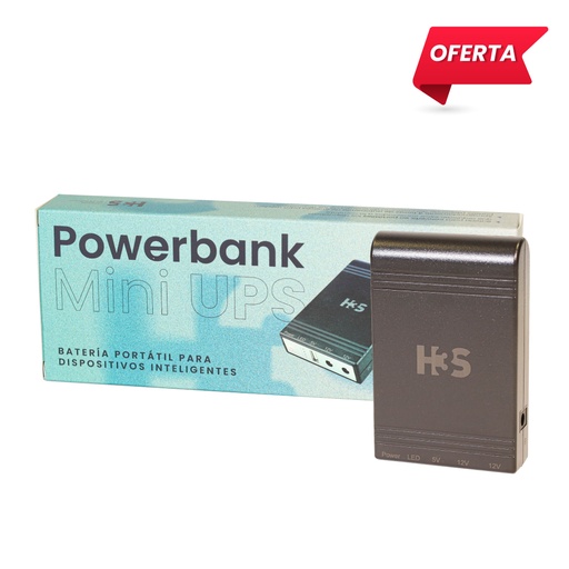 [Powerbank] Batería portátil para celular Mini UPS + Powerbank